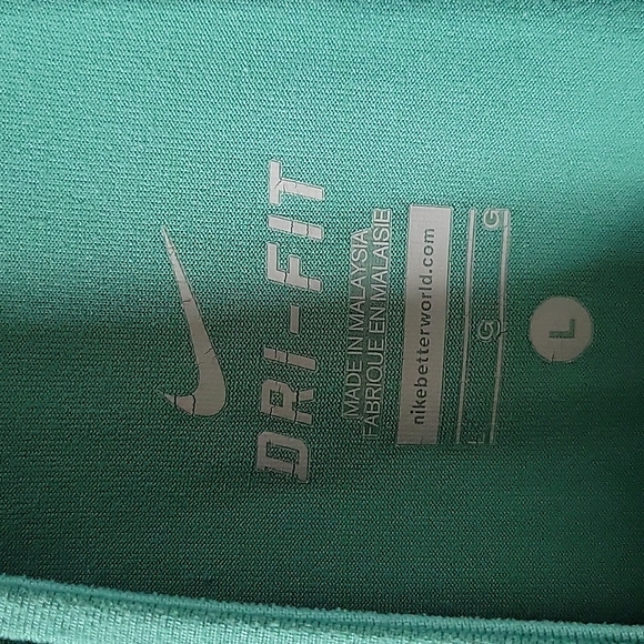 Nike Dri-Fit Element Teal Half Zip Jacket - Picture 5 of 10